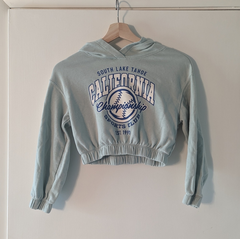 H&M Cropped Hoodie size 8/10